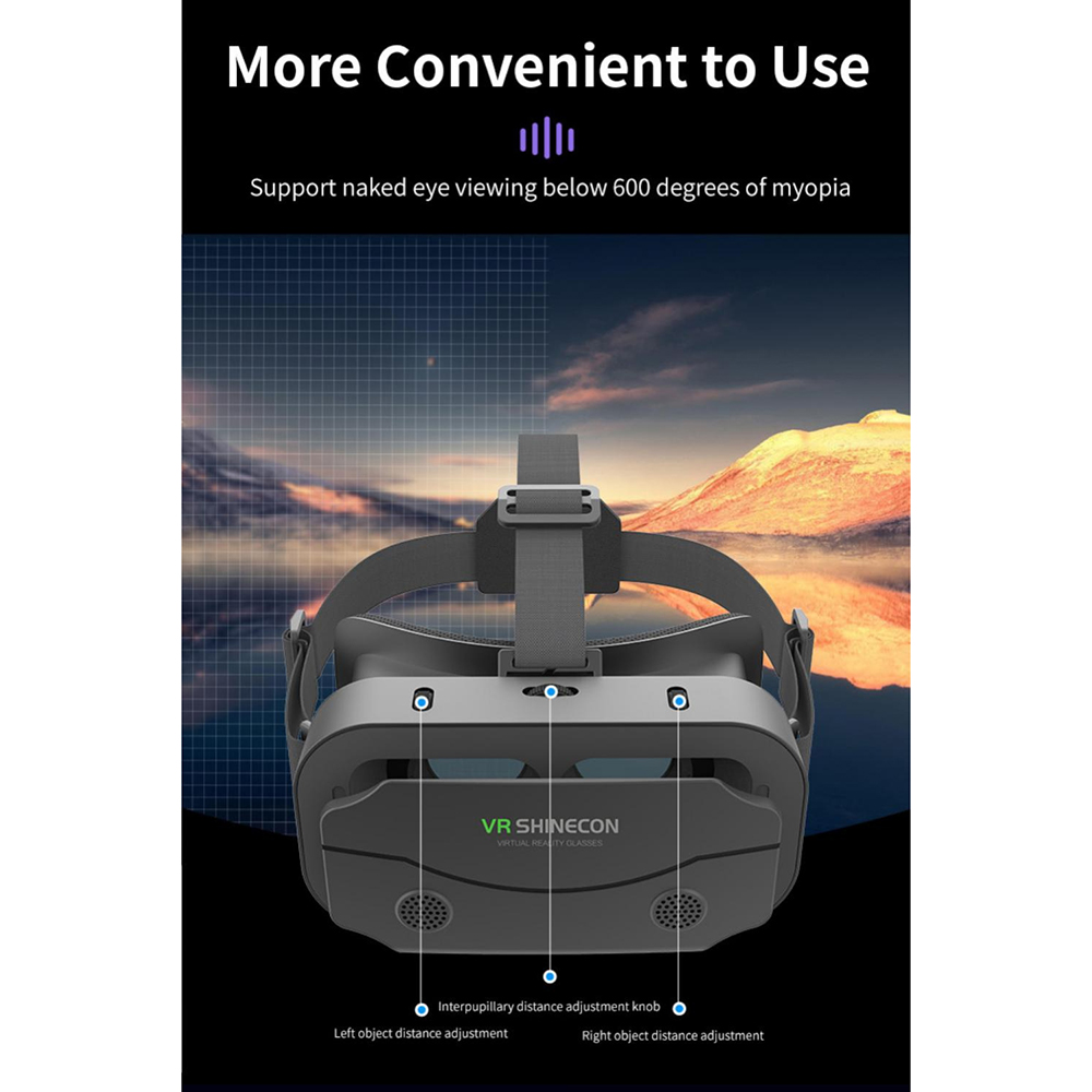 Taffware Shinecon VR Box IMAX Giant Screen Virtual Reality Glasses - SC-G13