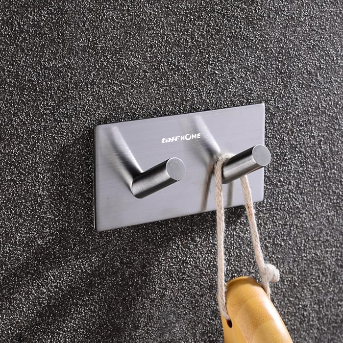 TaffHOME Gantungan Dinding Kapstok Hook 2 Hanger - MT30