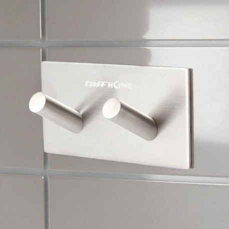 TaffHOME Gantungan Dinding Kapstok Hook 2 Hanger - MT30
