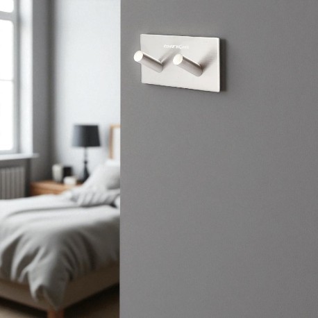 TaffHOME Gantungan Dinding Kapstok Hook 2 Hanger - MT30