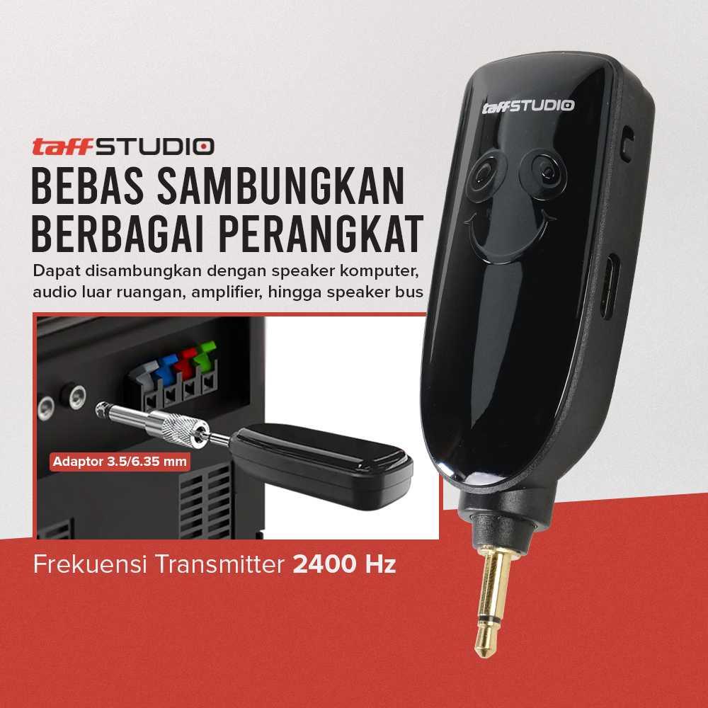 TaffSTUDIO Wireless Microphone 2.4G Headset with Transmitter - HX-W021