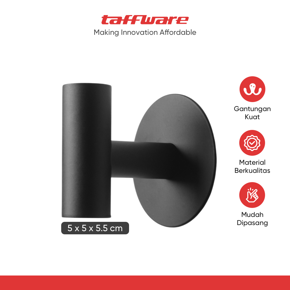 TaffHOME Gantungan Dinding Hook Hanger Stainless Steel 304 1 PCS - V960