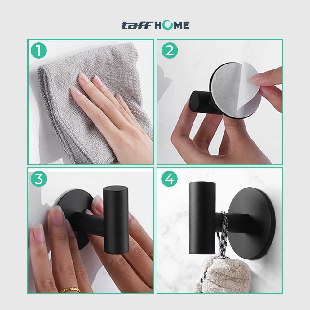 TaffHOME Gantungan Dinding Hook Hanger Stainless Steel 304 1 PCS - V960