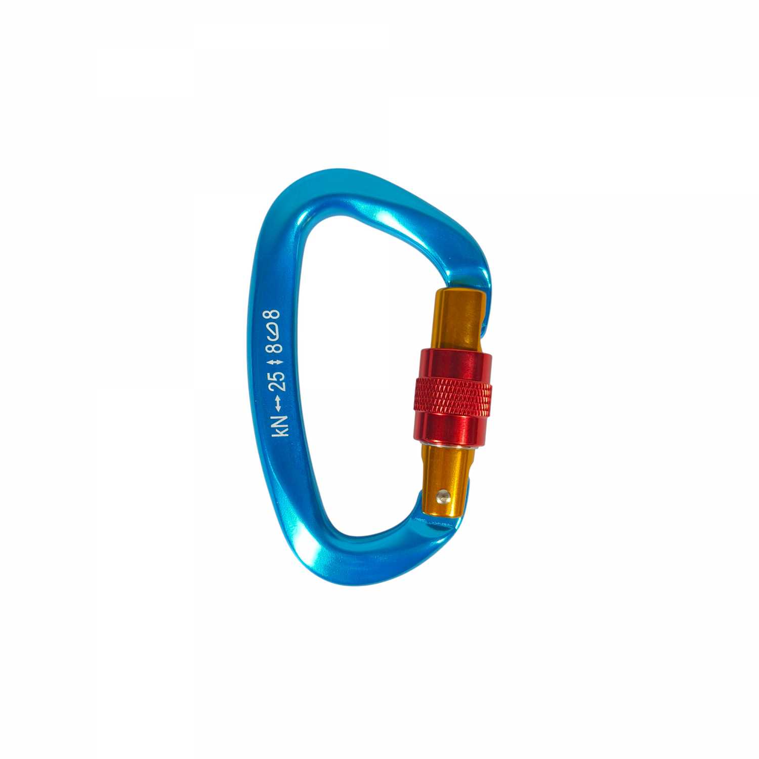 TaffSPORT Carabiner Aluminium Professional Heavy-Duty Locking - CE0321