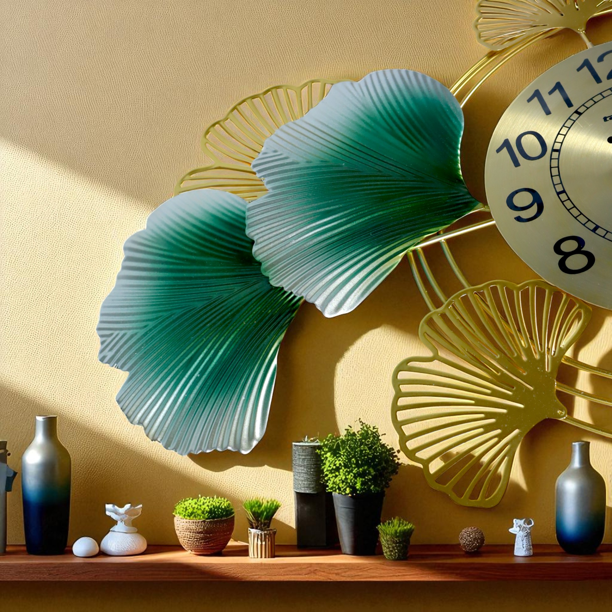 TaffHOME Jam Dinding Quartz Luxury European BAOCE Movement 6168S 60cm - 2922C