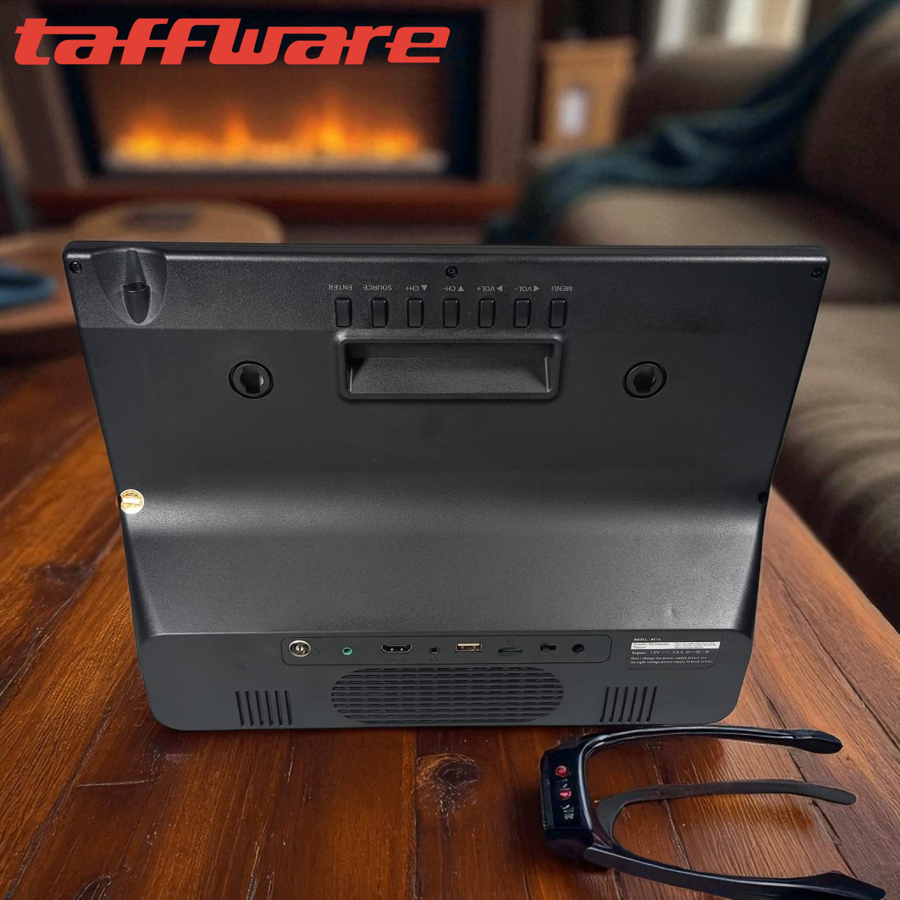 Taffware TV Digital Bluetooth Karaoke 14 Inch 8800mAh with 2 Mic - MT14