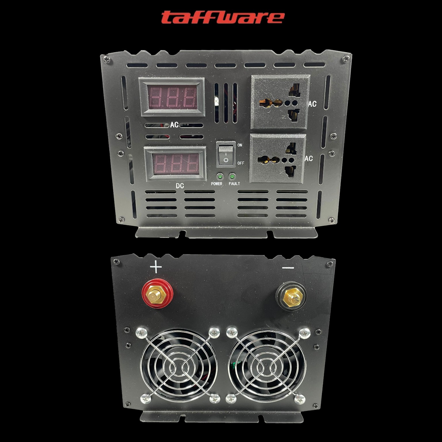 Taffware Power Inverter Mobil Pure Sine Wave DC 48V to AC 220V 5000W - NBQ5000W