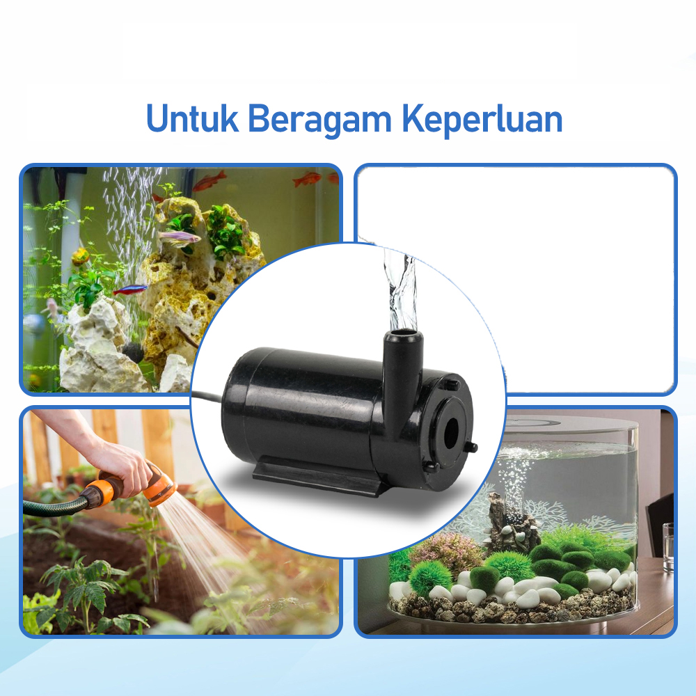Pro Gaming Mouse - 13 Taffware Pompa Air Celup Multifungsi Aquarium Submersible Pump 5V 3W - PUM525
