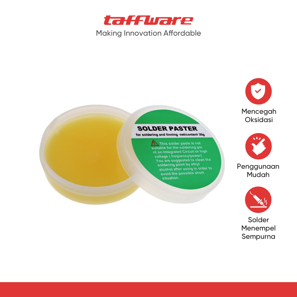 Taffware Pasta Solder Welding Rosin Lead Free Protection 30g - YF-HB-100