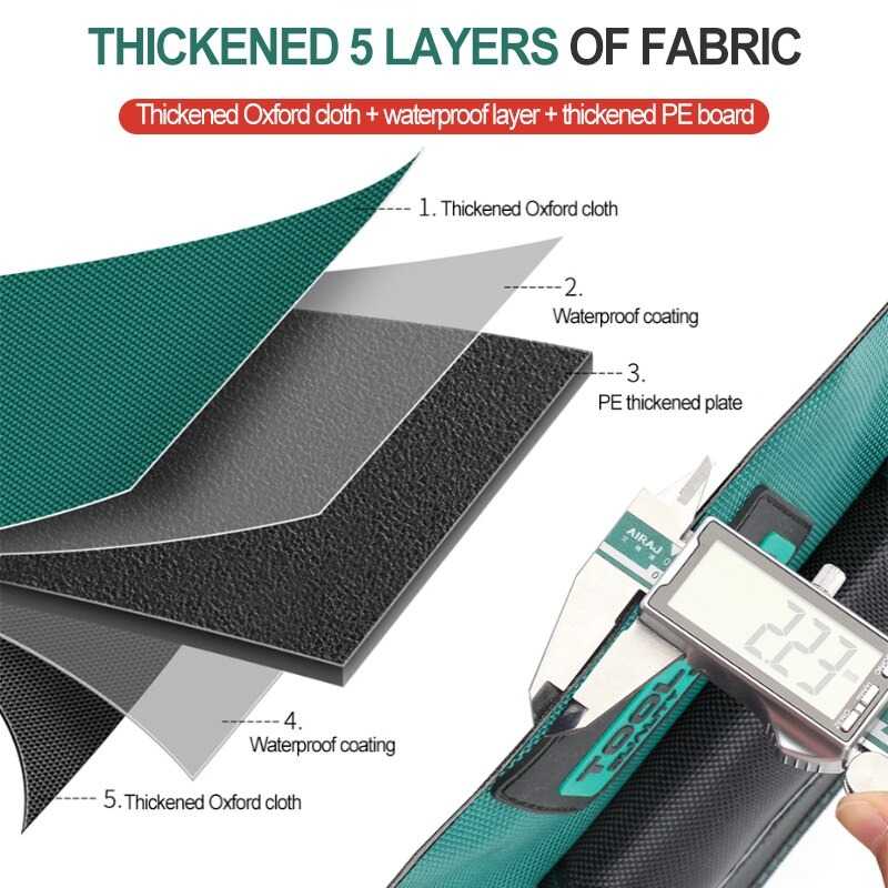 Taffware Tas Perkakas Storage Tool Bag Waterproof Stratch Resistant - A02331