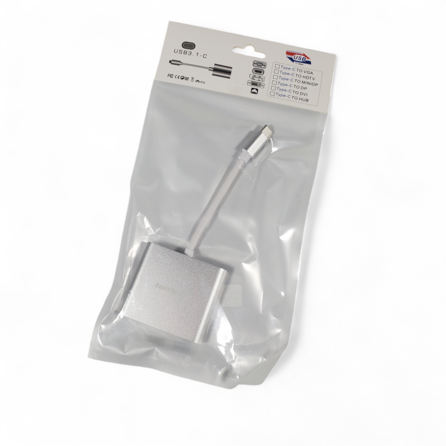 Taffware USB Type C 3.1 to USB 3.0 HDMI USB Type C - HPQ1034