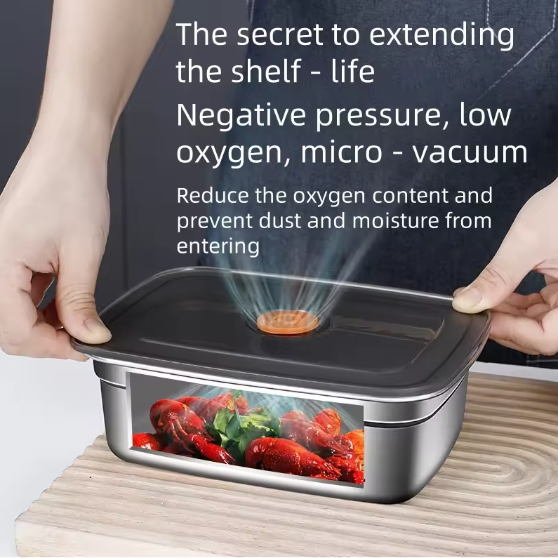 TaffHOME Kotak Makan Anti Tumpah Lunch Bento Box Stainless Steel 201 - KT273