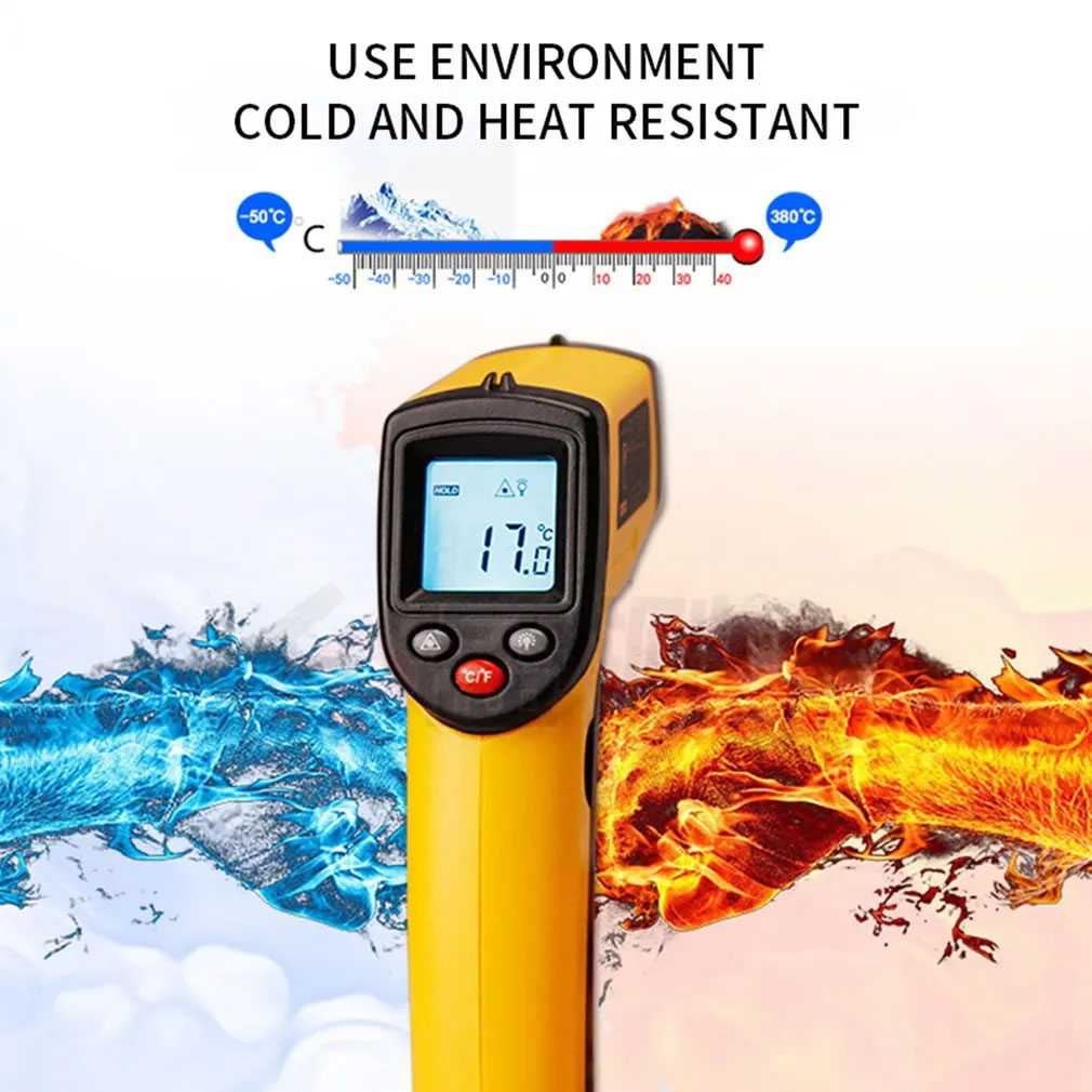 Taffware Thermogun Thermometer Industrial Laser Infrared NonContact - GM320
