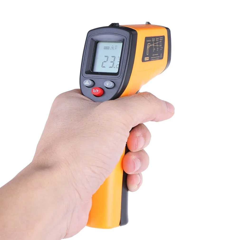 Taffware Thermogun Thermometer Industrial Laser Infrared NonContact - GM320
