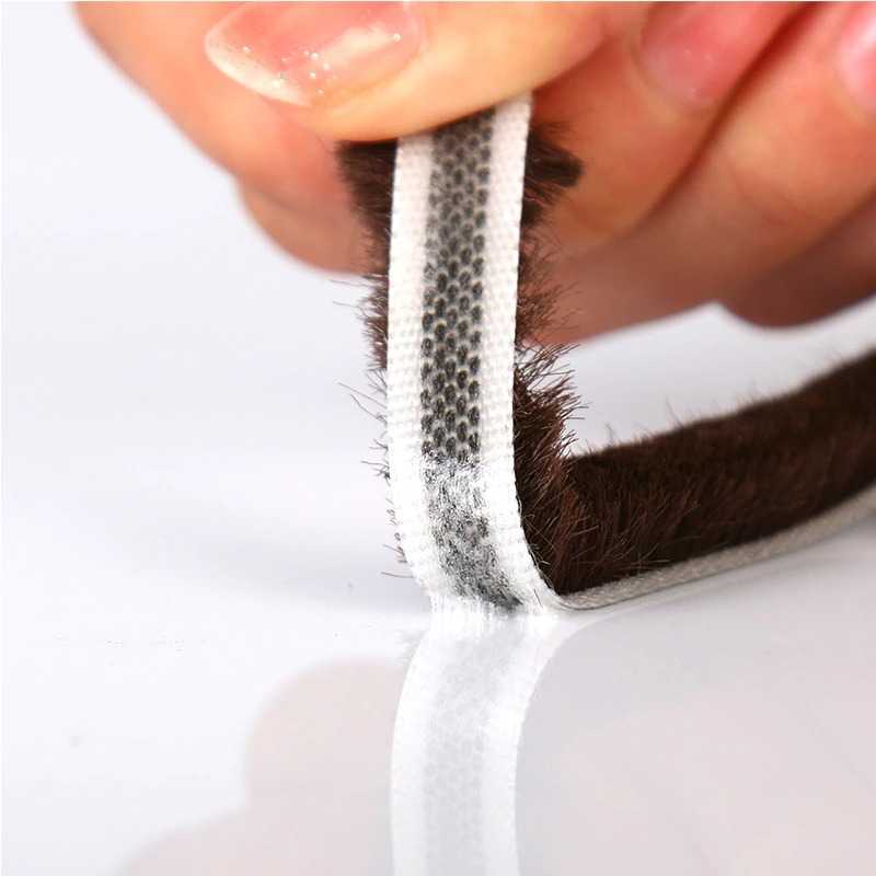 TaffHOME Lis Strip Pintu Brush Strip Sound Insulation 5M - KK-062