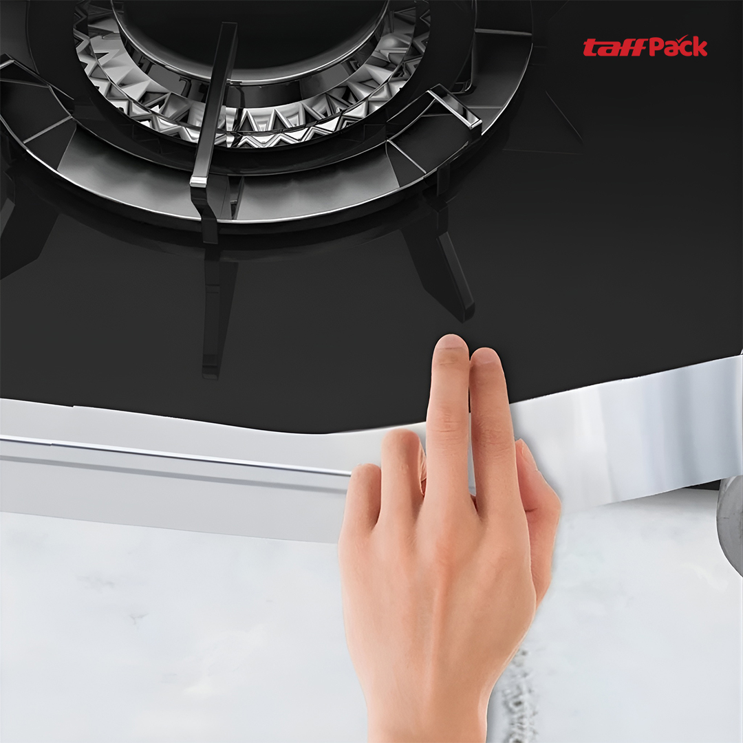 TaffPACK Lakban Aluminium Foil Tape Tahan Panas Anti Bocor 5M - FM-TP