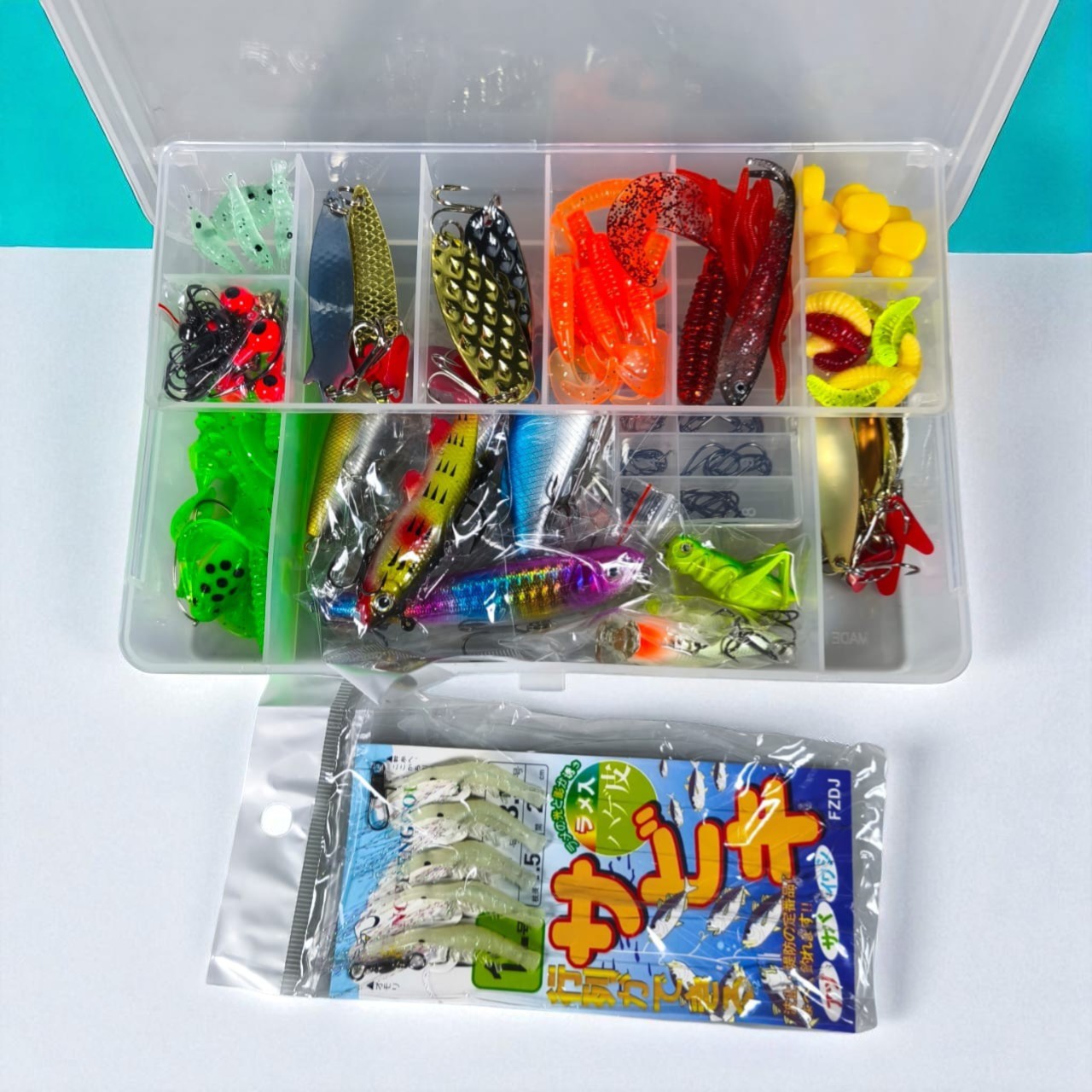 TaffSPORT Umpan Pancing Ikan Set Fishing Bait Kit - BMKT-02
