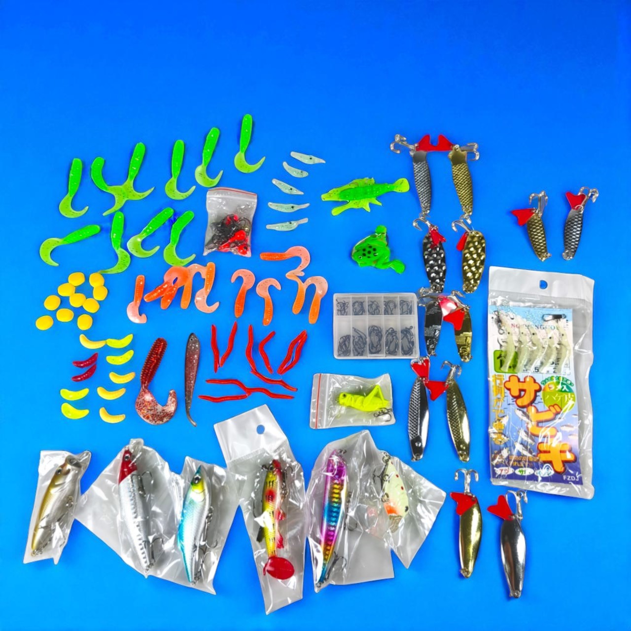 TaffSPORT Umpan Pancing Ikan Set Fishing Bait Kit - BMKT-02