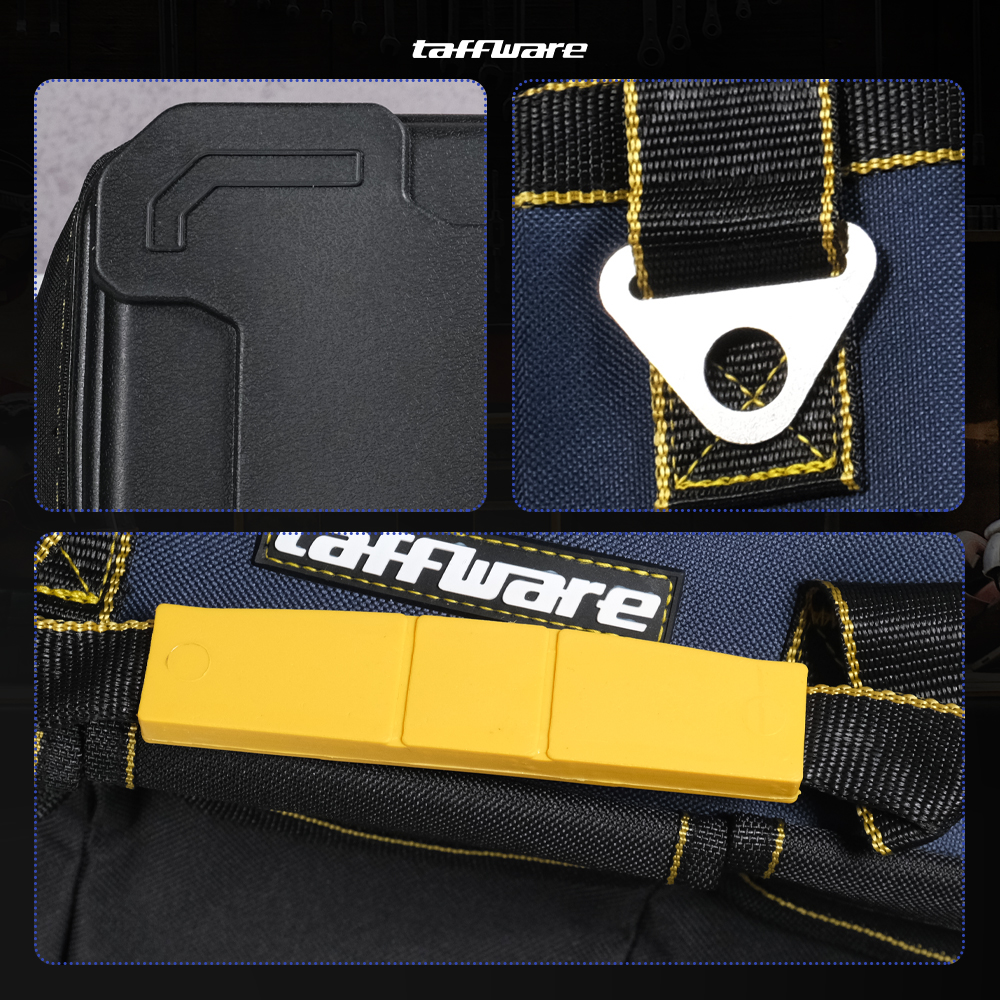 Taffware Tas Perkakas Beralas Plastik Tool Bag Waterproof Reflective - AR-60