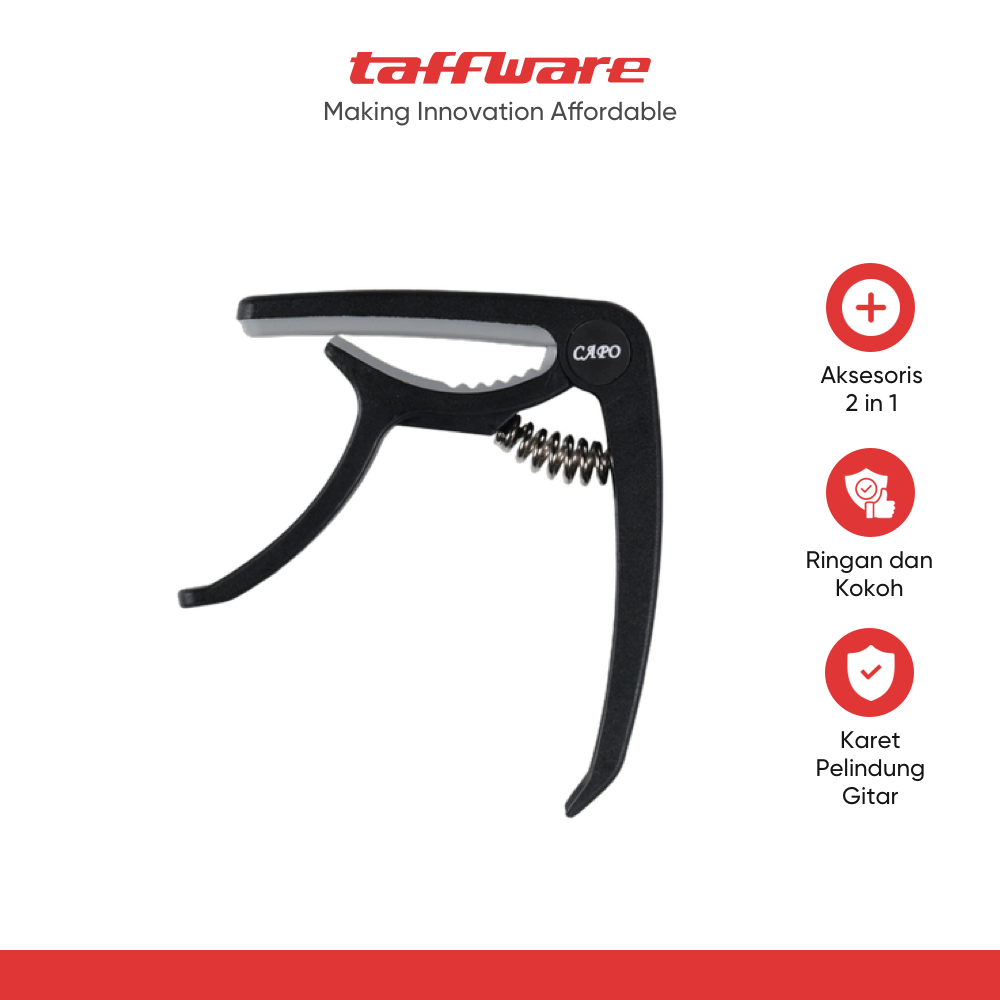 ginee_20260220120041553_9458892451.png TaffSTUDIO Capo Gitar Akustik Bridge Pin Remover Design Plastic - C-A1