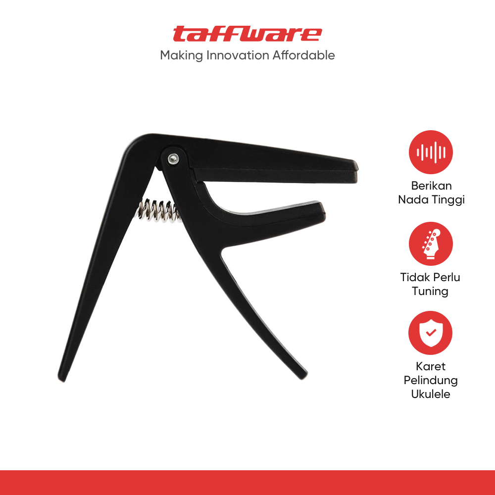 ginee_20260220120108473_9272165738.png TaffSTUDIO Capo Ukulele Simple Design - JPC-02