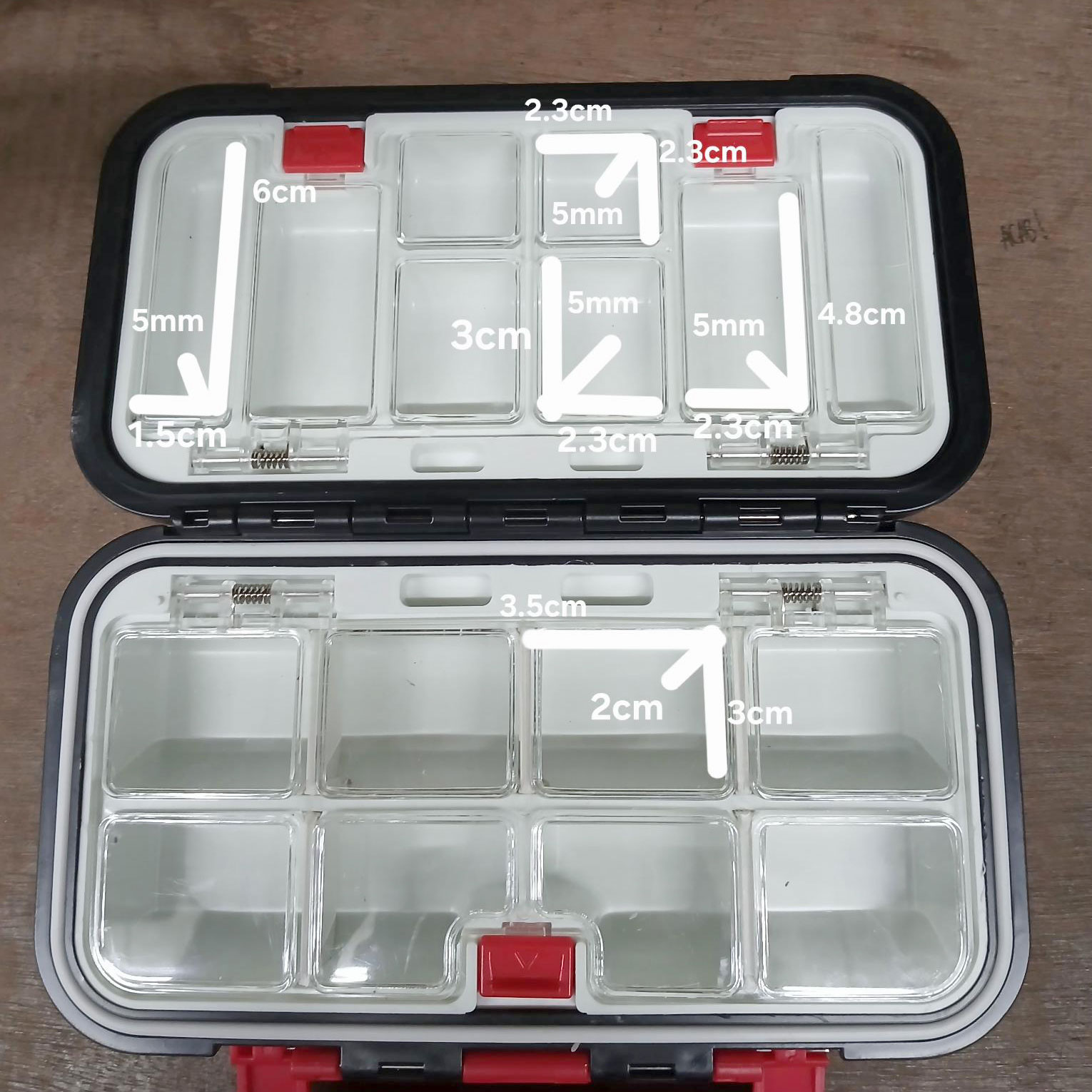 TaffSPORT Kotak Perkakas Kail Pancing Fishing Tackle Box Waterproof - DY030