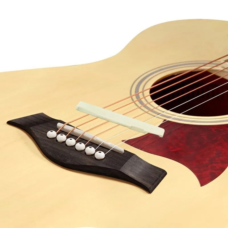 TaffSTUDIO Bridge Pins Saddle Senar Nut Gitar Akustik - A009
