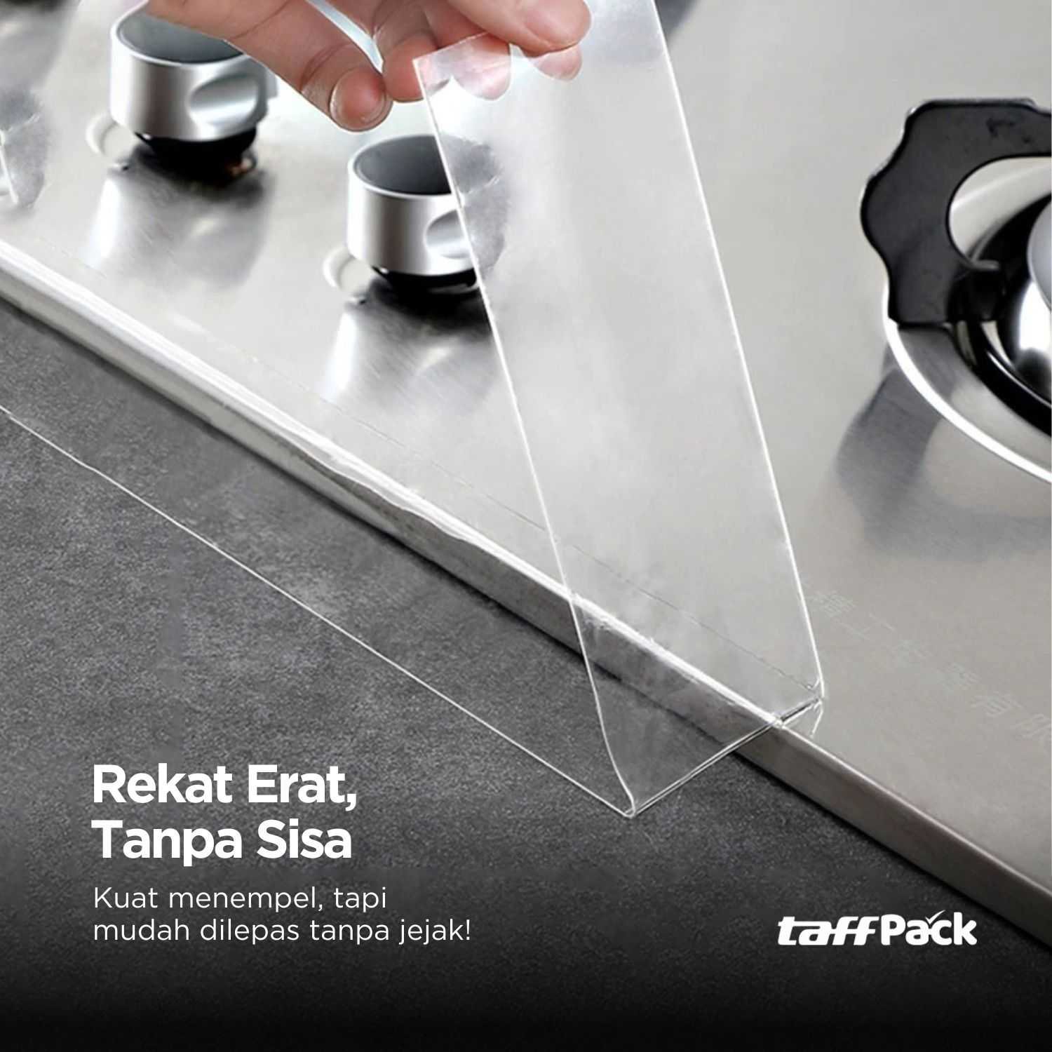TaffPACK Lakban Waterproof Dapur Kitchen Sink Seal Double Tape 30mm - NJD11