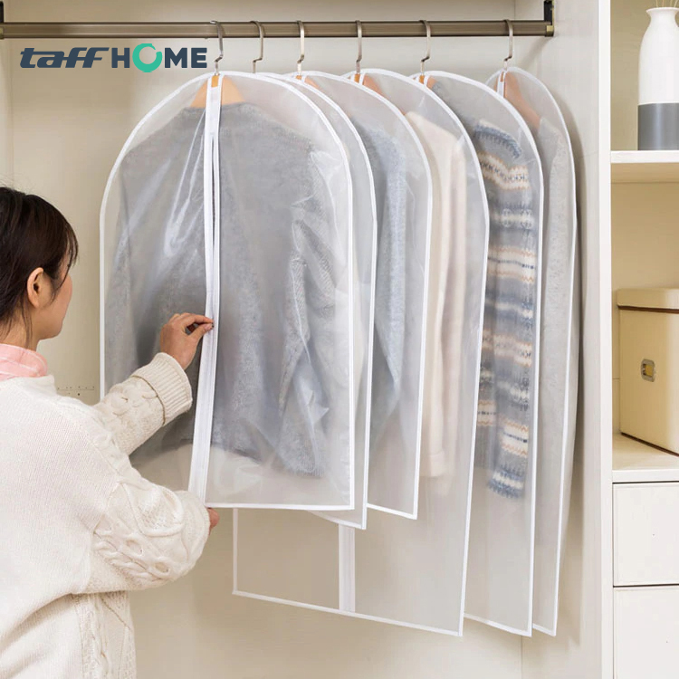 TaffHOME Cover Pakaian Gaun Jas Anti Debu 59x77cm - LFF68