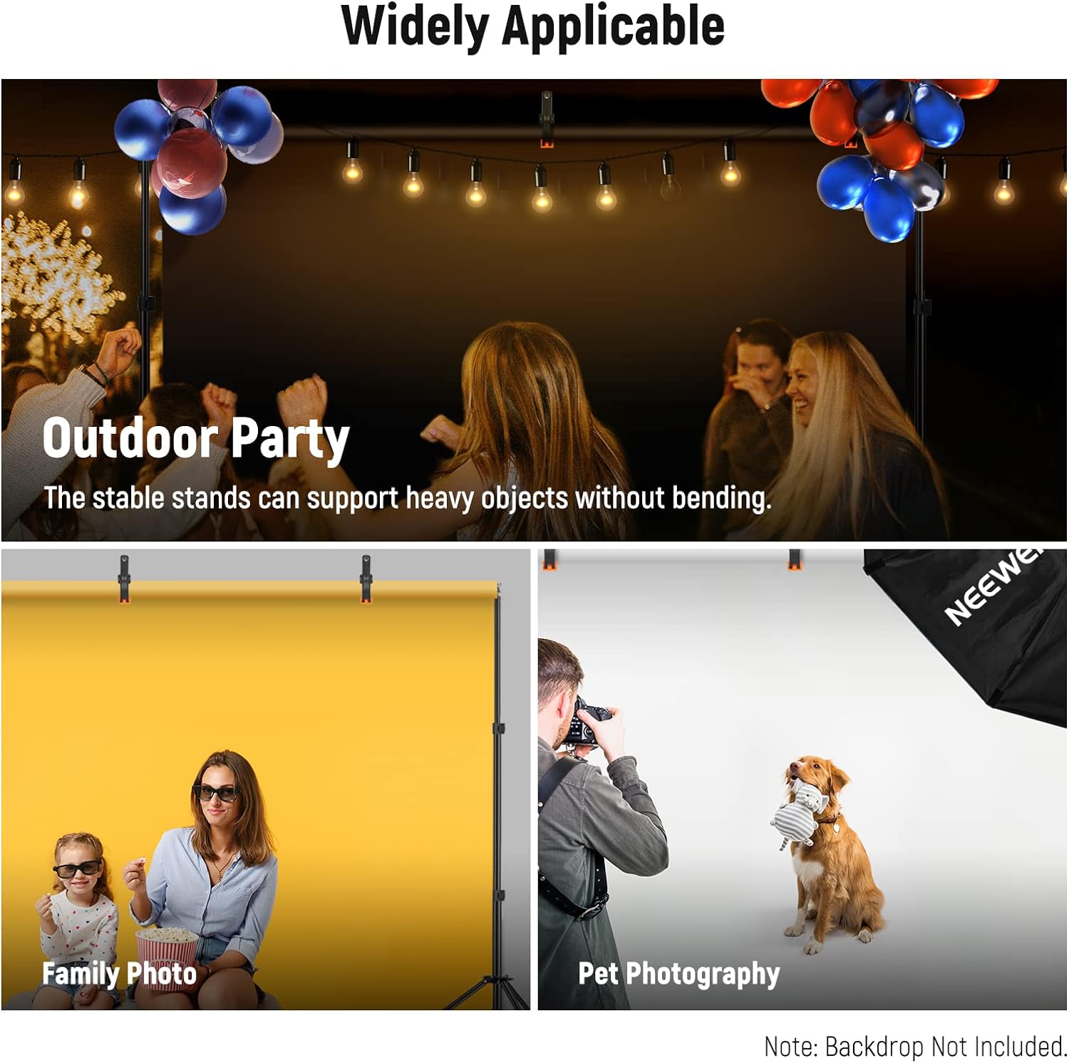 ginee_20260220120713824_3419710662.jpg TaffSTUDIO Bracket Stand Backdrop Foto Studio Aluminium 200x200cm - DD-110