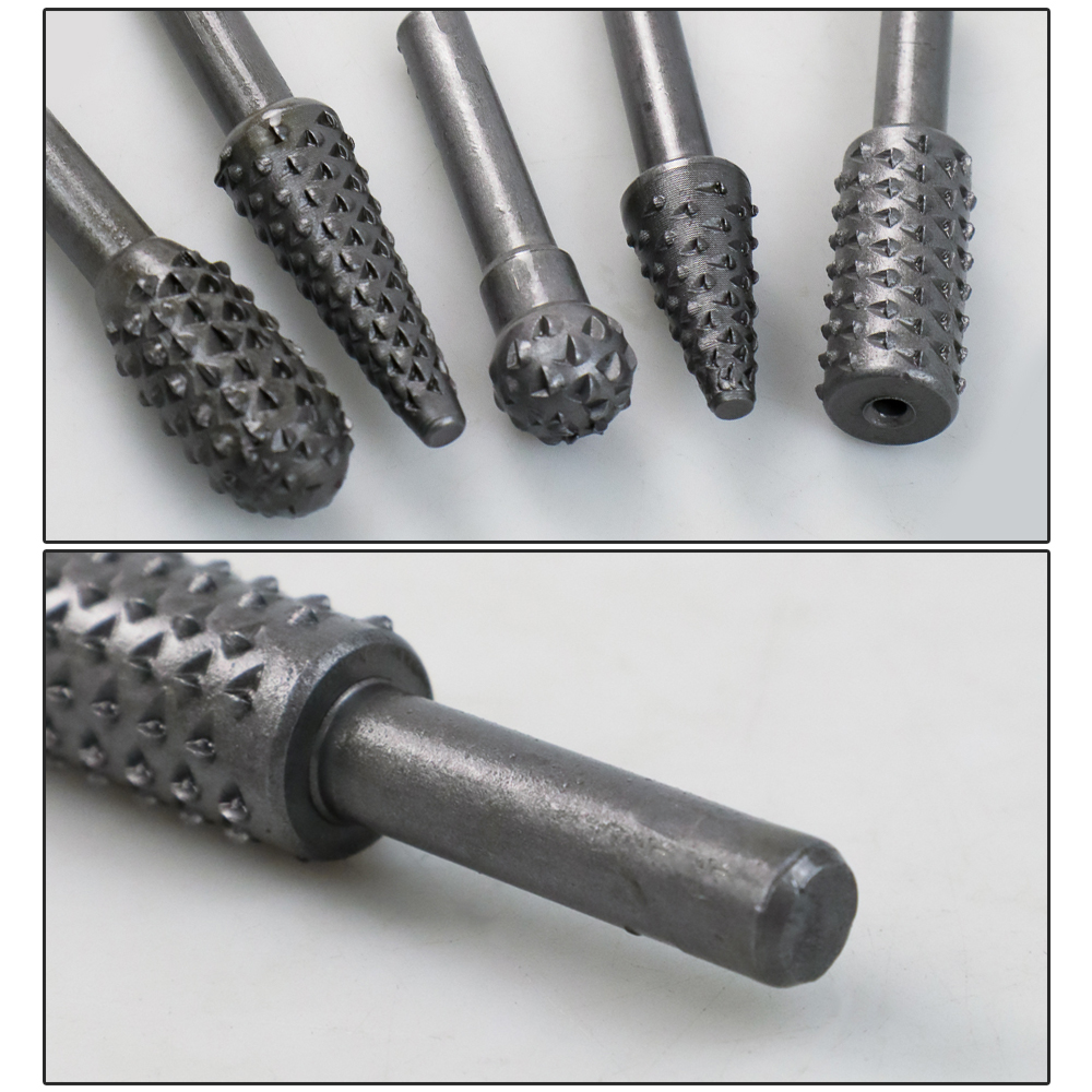 Taffware Mata Bor Kayu Wood Bits Steel 1/4 Inch 5 PCS - 25450