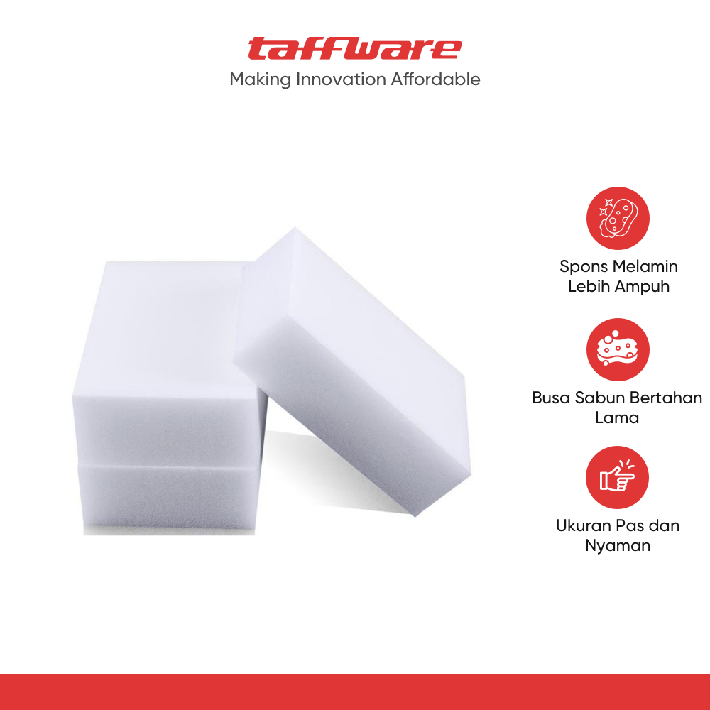 TaffHOME Spons Melamin Pembersih Perabotan Sponge Kitchen Cleaner - H100