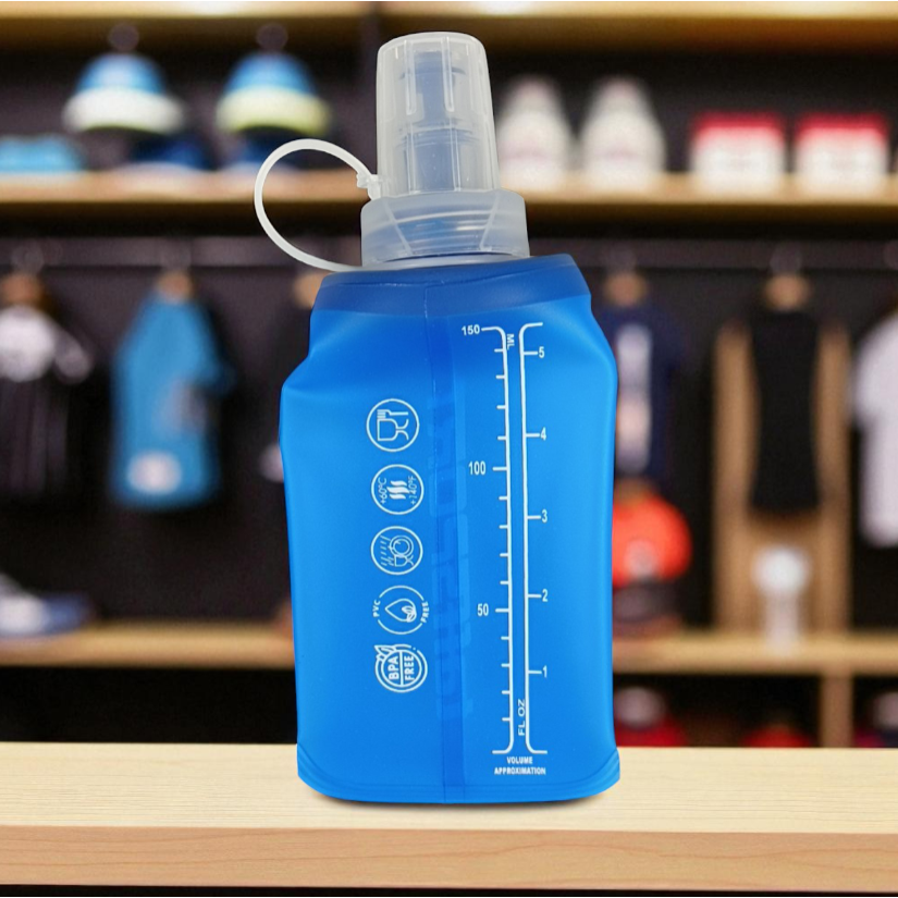 TaffSPORT Botol Minum Soft Flask Foldable Sport Water TPU 150ml - TFB-10