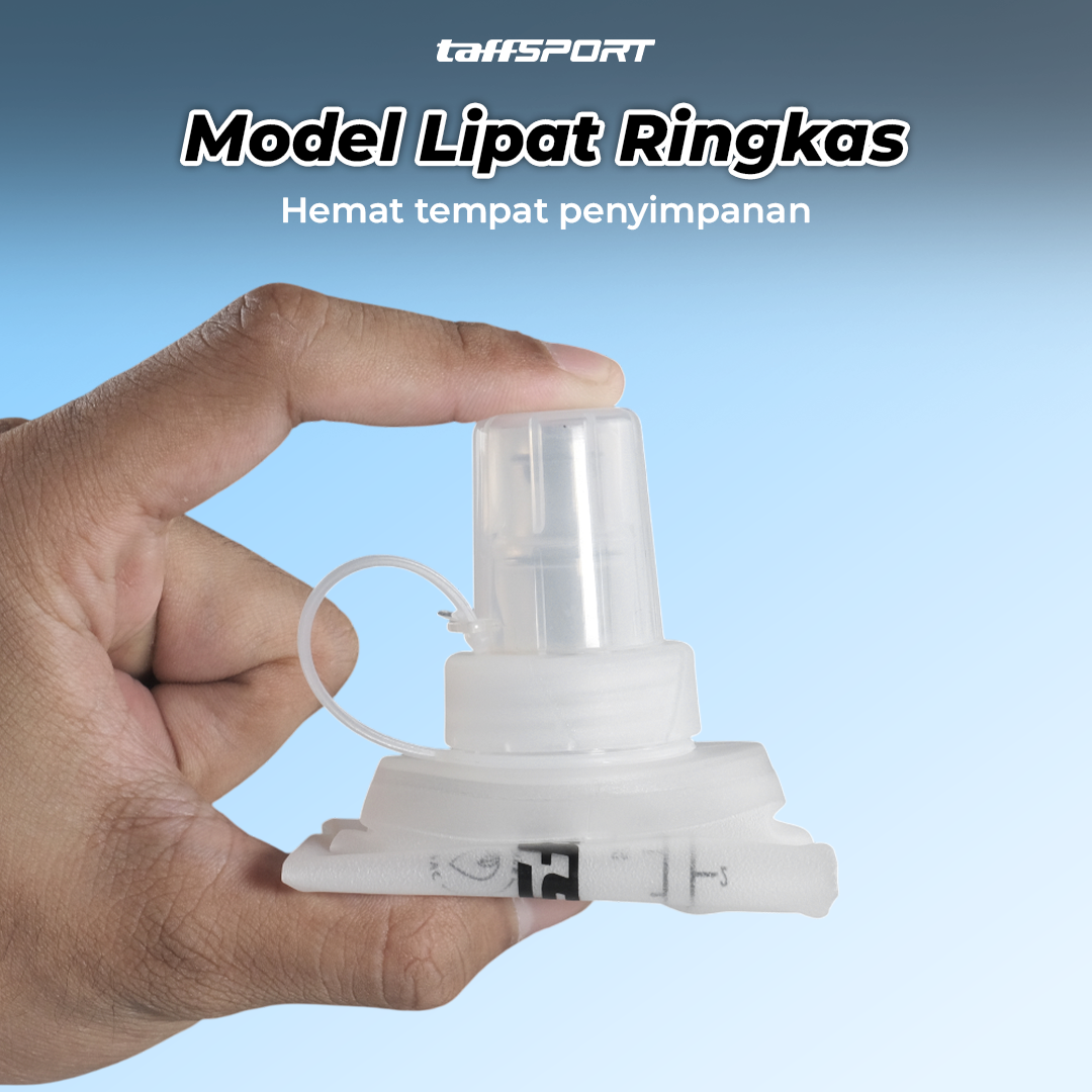 TaffSPORT Botol Minum Soft Flask Foldable Sport Water TPU 150ml - TFB-10