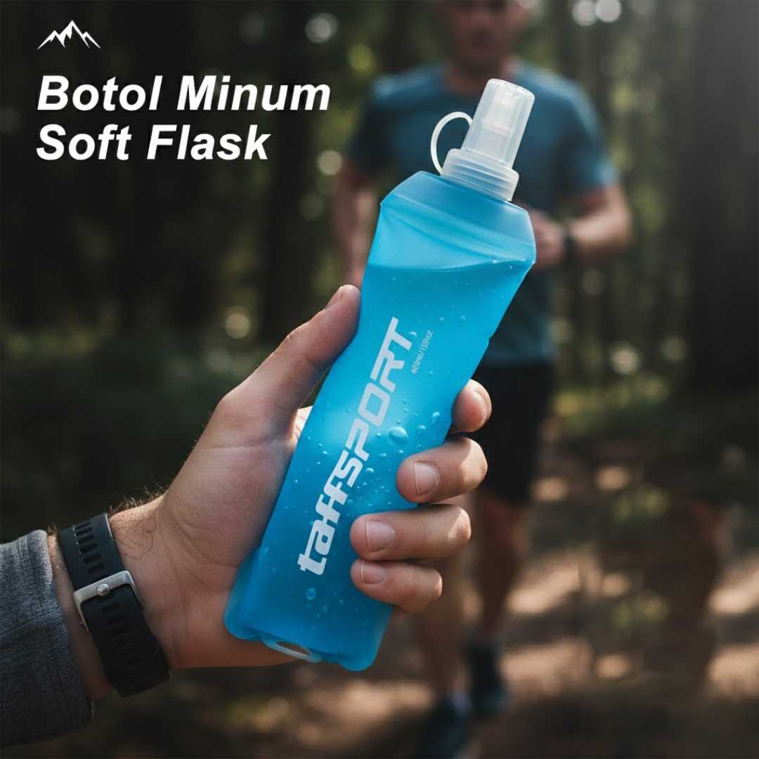 ginee_20260223104555421_7577271150.jpg TaffSPORT Botol Minum Soft Flask Water TPU 450ml - TFG-11