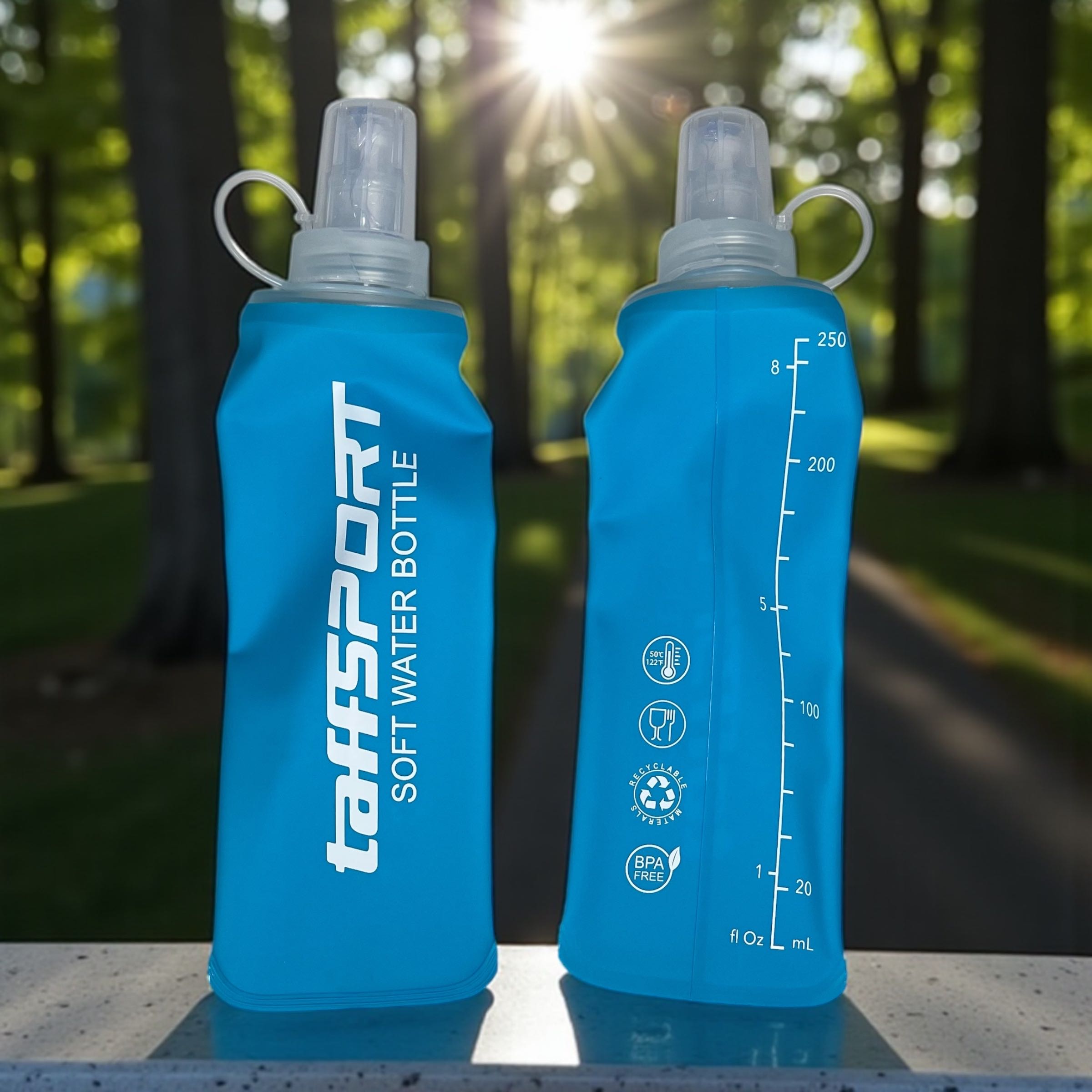 ginee_20260223104859622_4288096649.jpg TaffSPORT Botol Minum Soft Flask Foldable Sport Water TPU 250ml - TF-25