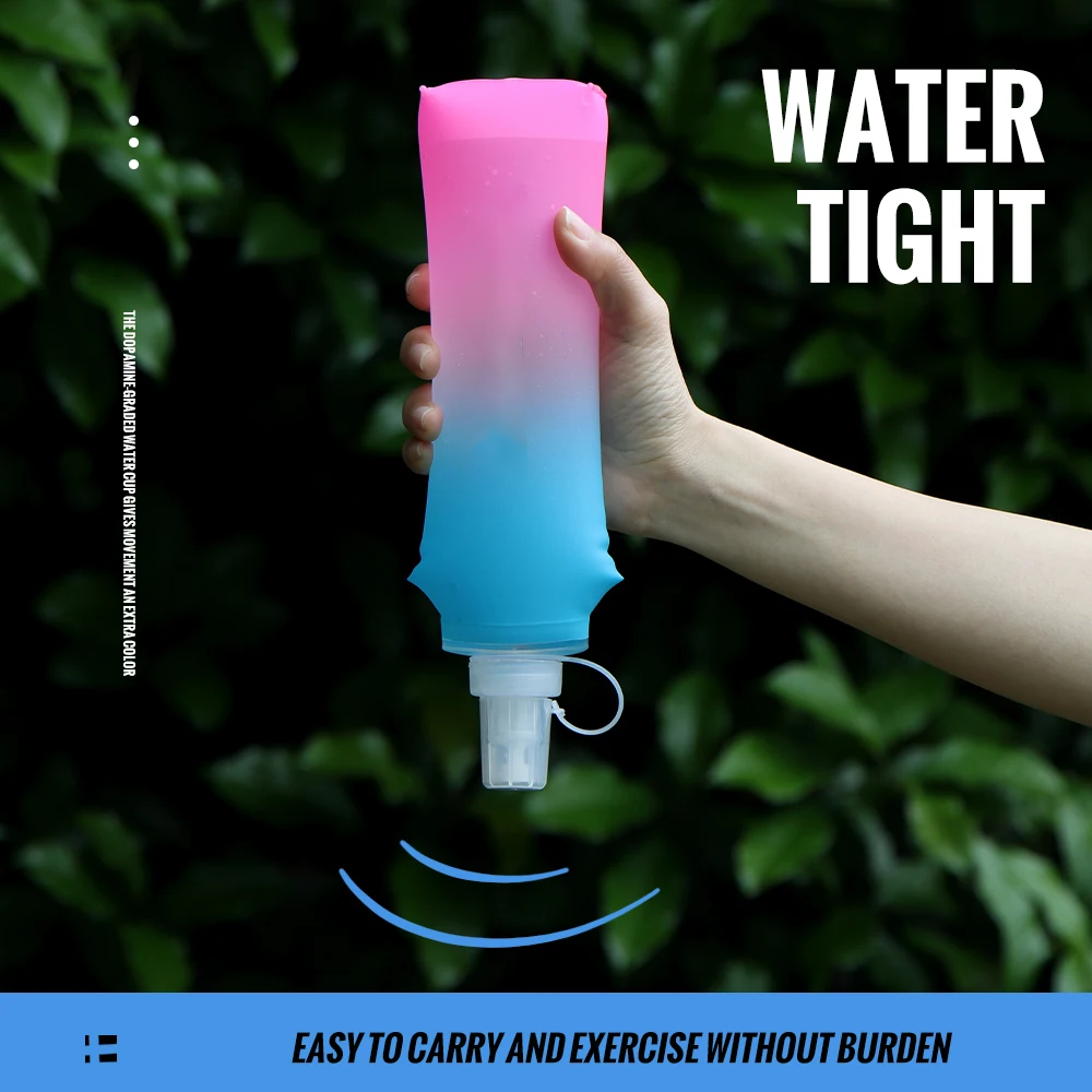 ginee_20260223104859823_0411704924.png TaffSPORT Botol Minum Soft Flask Foldable Sport Water TPU 250ml - TF-25