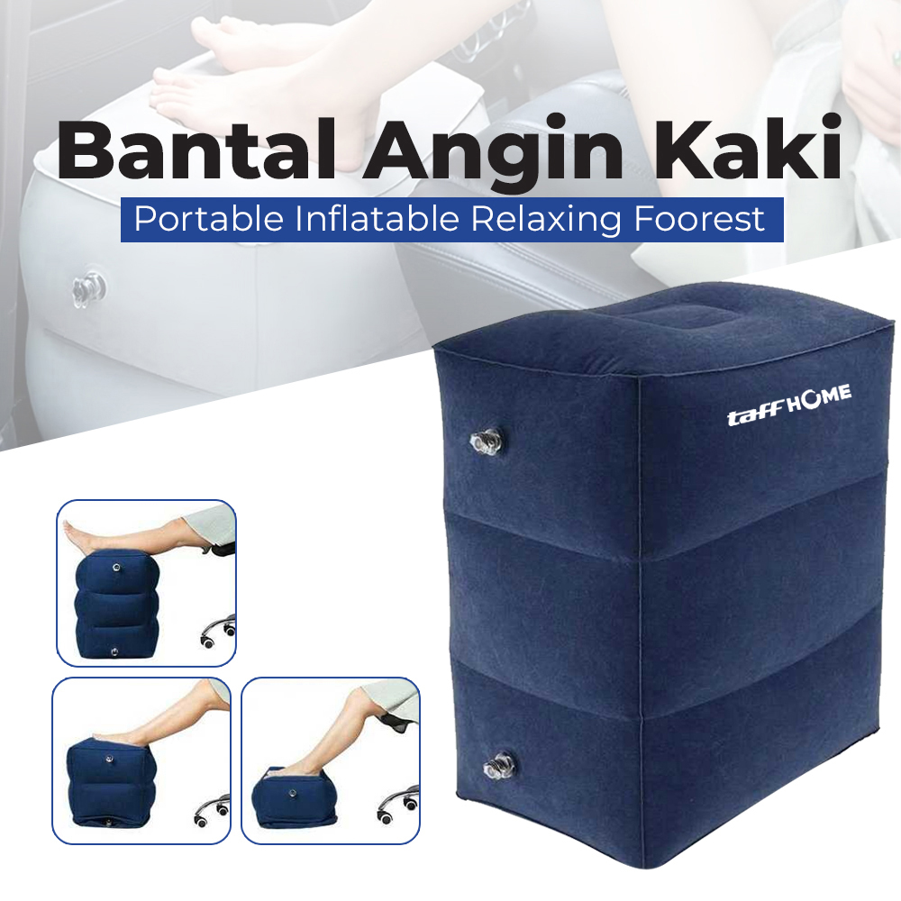 TaffHOME Bantal Angin Kaki Portabel Inflatable Relaxing Foot Rest - BSZ0020