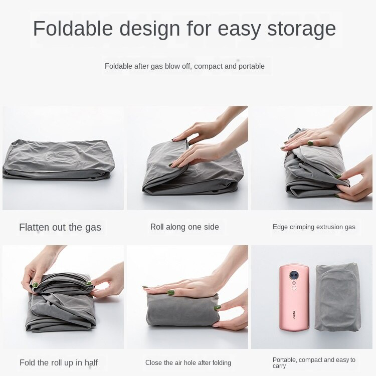 TaffHOME Bantal Angin Kaki Portabel Inflatable Relaxing Foot Rest - BSZ0020