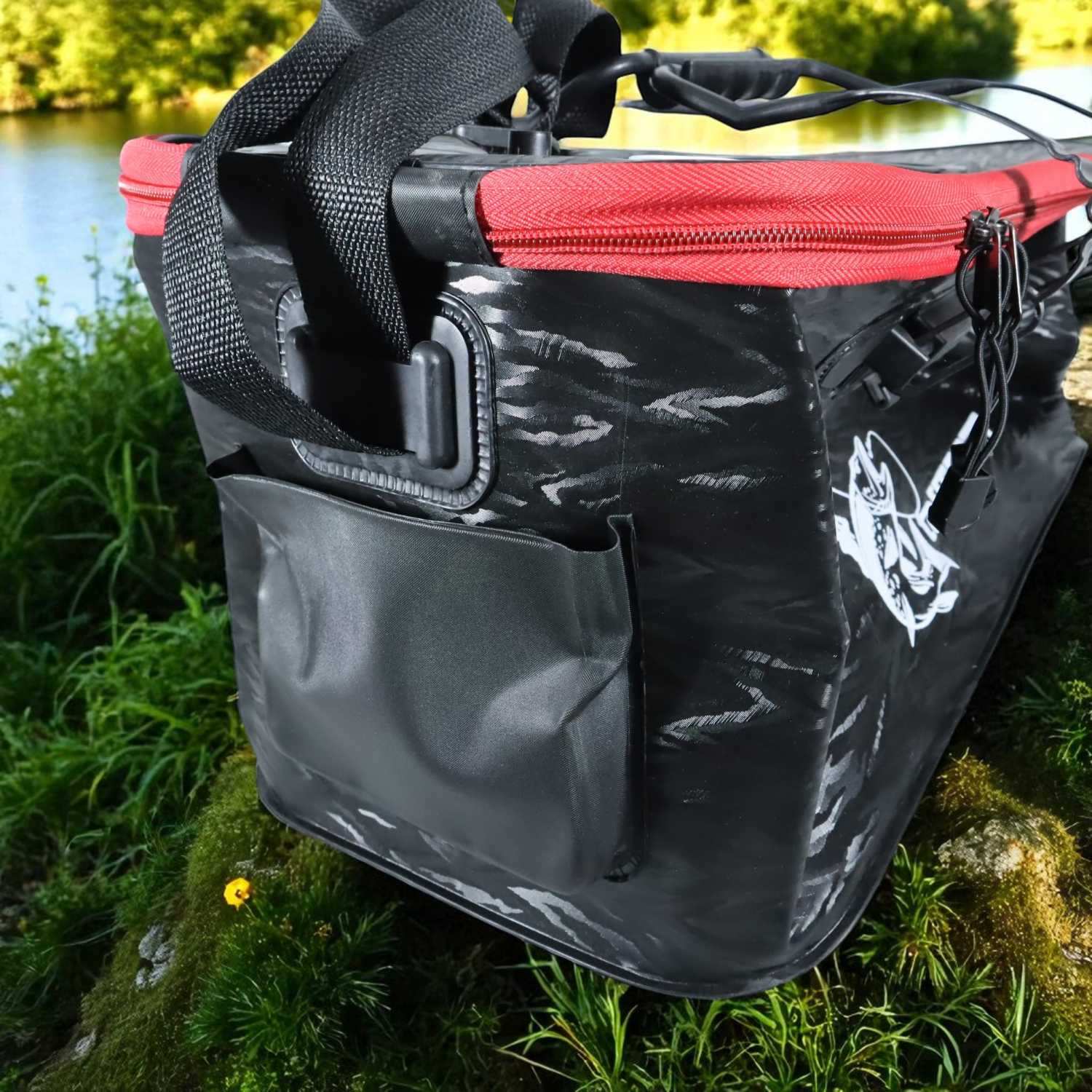 TaffSPORT Tas Perlengkapan Memancing 3D Foldable Fishing Bucket EVA - INU122