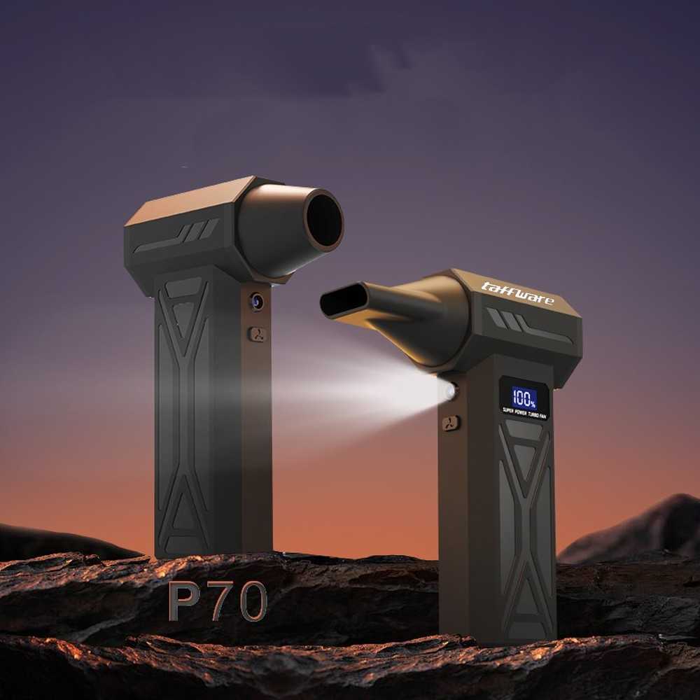 Taffware Air Duster Blower Mini Turbo Jet Fan 110000RPM 4000mAh 110W - P70