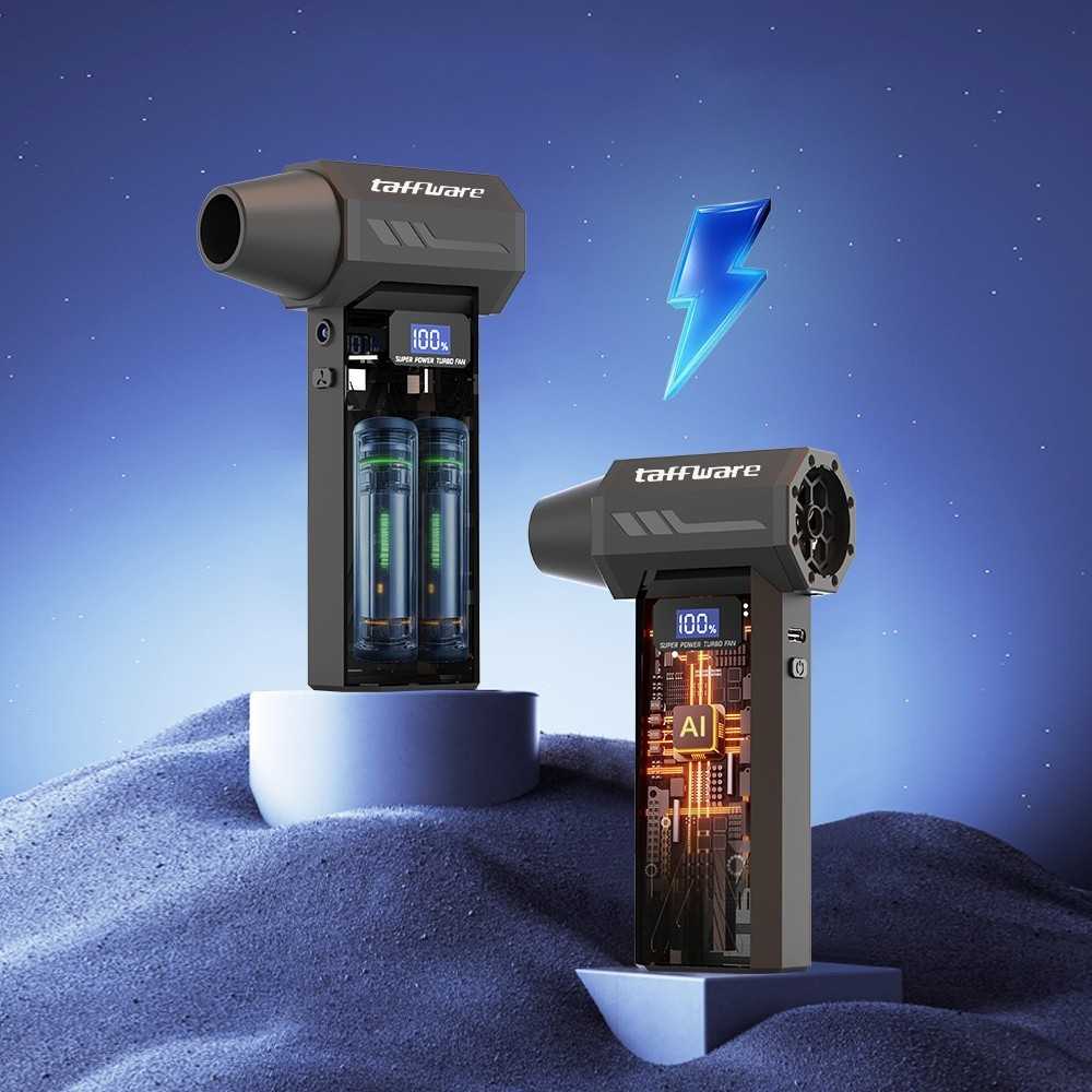 Taffware Air Duster Blower Mini Turbo Jet Fan 110000RPM 4000mAh 110W - P70