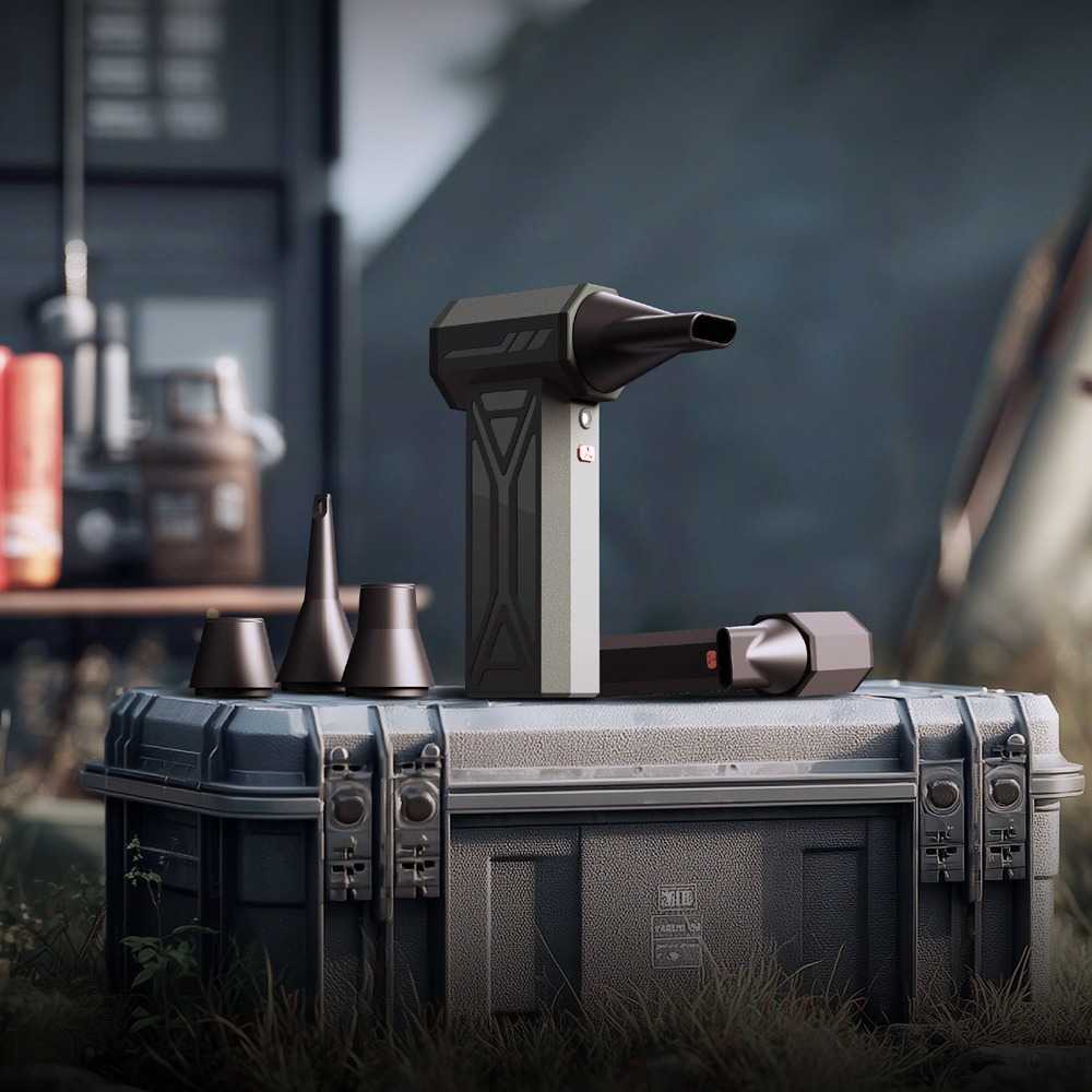 Taffware Air Duster Blower Mini Turbo Jet Fan 110000RPM 4000mAh 110W - P70