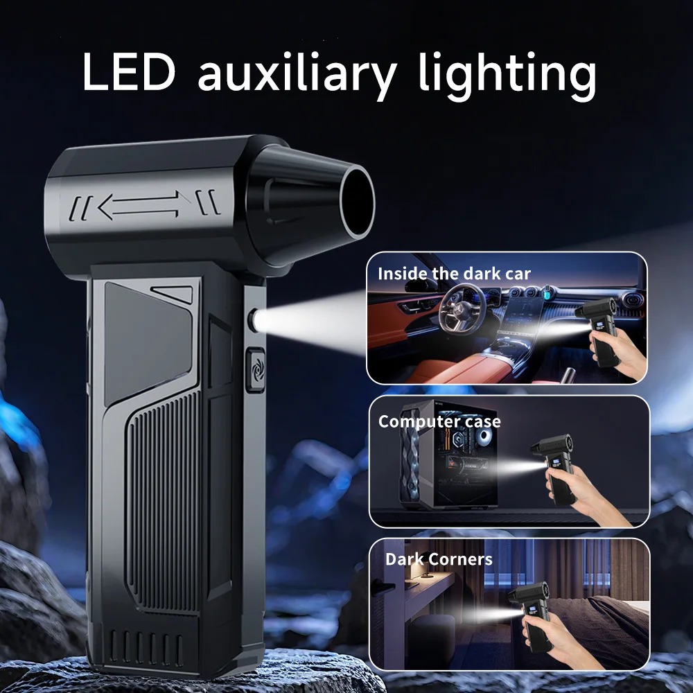 Taffware Air Duster Blower Mini Turbo Jet Fan 110000RPM 4000mAh 110W - M4