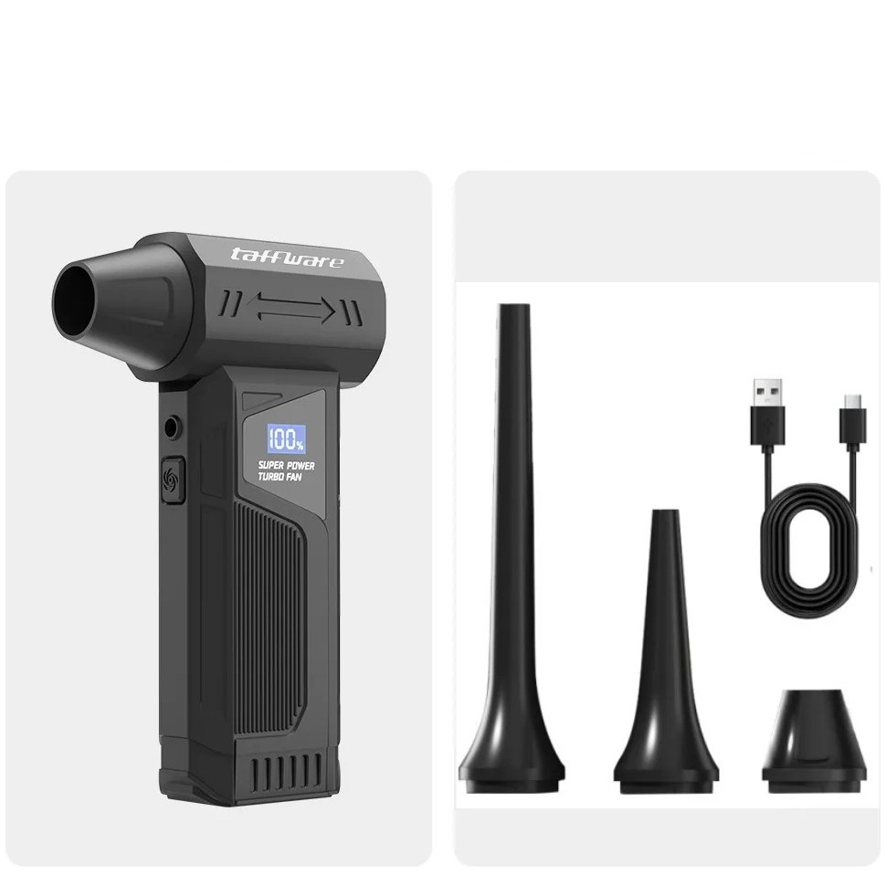Taffware Air Duster Blower Mini Turbo Jet Fan 110000RPM 4000mAh 110W - M4