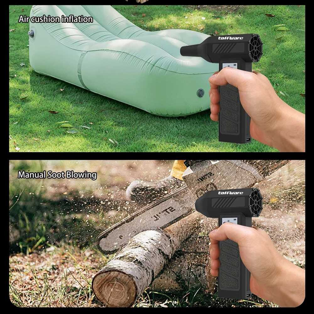 Taffware Air Duster Blower Vacuum Turbo Jet Fan 130000RPM 8000Pa 184W - P30