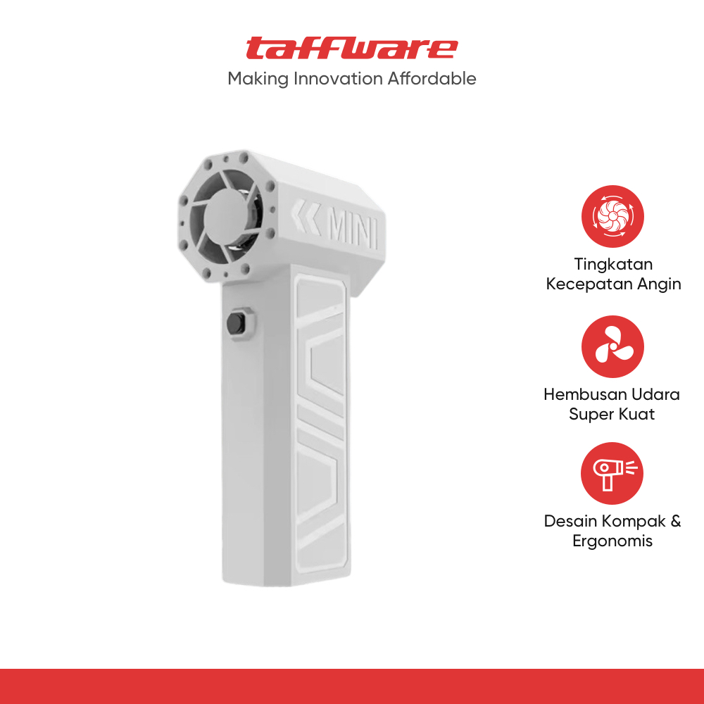 ginee_20260223122017281_8884507295.jpg Taffware Mini Turbo Violent Air Blower Cordless Jet Portable 19M/Detik - X3-A