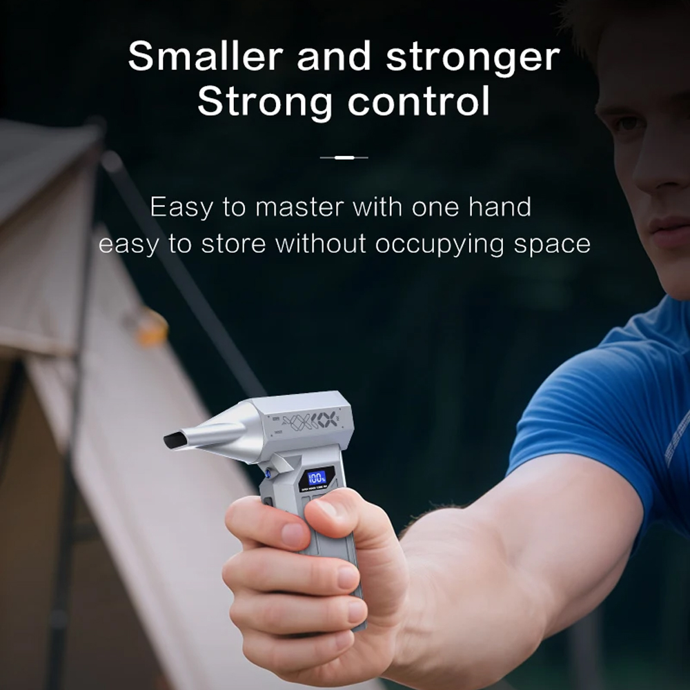 Taffware Air Duster Blower Mini Turbo Jet Fan 120000RPM 5200mAh 184W - Z1