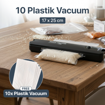 TaffHOME Alat Vakum Makanan Vacuum Sealer Packaging Machine with Bag - YQ-688