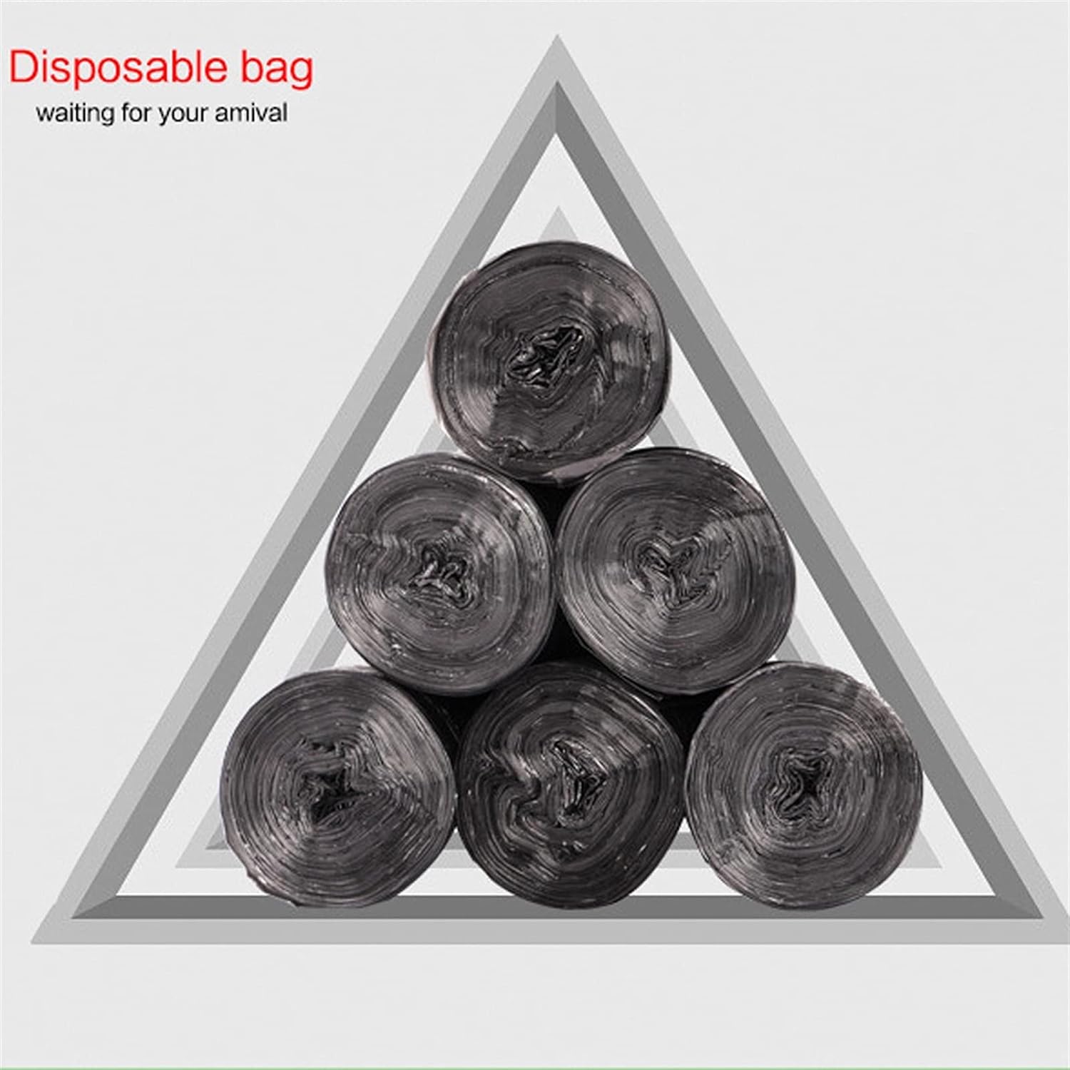 TaffPACK Kantong Plastik Sampah Disposable Trash 80x100cm 1 Roll - YJJ01